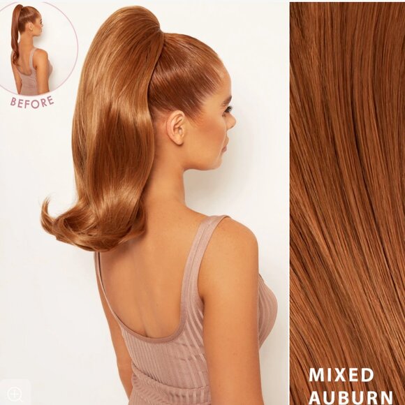 Bouncy Luxe 18" Curly Drawstring Pony Clip In - Picture 1 of 3